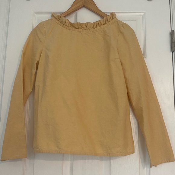 COS Ruffle LS Linen Cotton Shirt - Picture 3 of 7